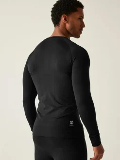 Dare 2b In The Zone III Long Sleeve Base Layer Top Black Hot