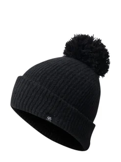 Dare 2b Grey Maya Pom Beanie Hat Black Clearance