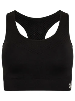 Dare 2b Womens Don't Sweat It II Sports Bra Black Outlet