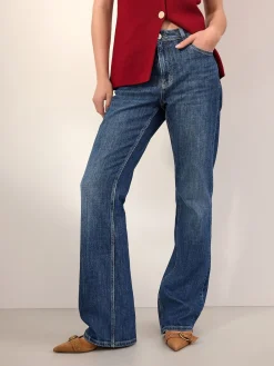 Next Authentic Bootcut Jeans Dark Blue Best