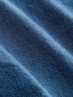 Next High Rise Utility Wide Leg Jeans Dark Blue Clearance