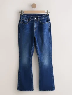 Next Dark Blue Hourglass Stretch Bootcut Denim Jeans Online