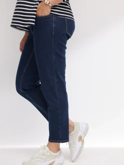 Next Mom Maternity Denim Jeans Dark Blue New