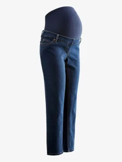 Next Mom Maternity Denim Jeans Dark Blue New