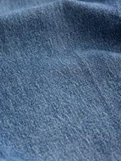 Next Patch Pocket Wide Leg Jeans Dark Blue Discount