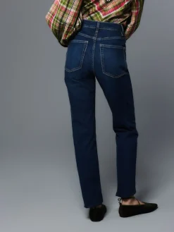 Next Slim Mid Rise Stretch Jeans Dark Blue Sale