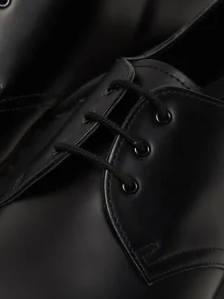 Dr. Martens Black 1461 Mono Smooth Shoes Hot