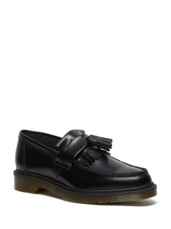 Dr. Martens Black Adrian Smooth Leather Shoes Outlet