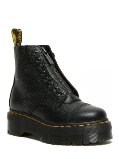 Dr. Martens Black Sinclair Milled Nappa Leather Boots