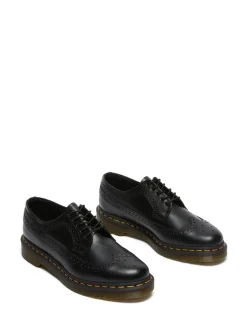Dr. Martens Black Unisex 3989 Smooth Brogue Leather Shoes Online