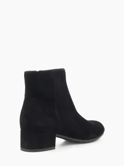 Dune London Wide Fit Pippie Smart Low Boots Black Outlet