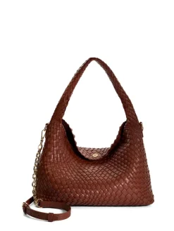 Dune London Natural Deliberate Large Woven Bag New