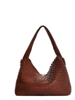 Dune London Natural Deliberate Large Woven Bag New