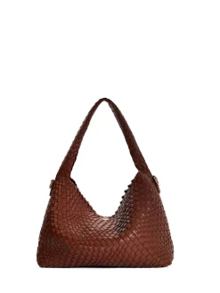 Dune London Natural Deliberate Large Woven Bag New