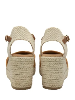 Dunlop Wedge Shoes Brown