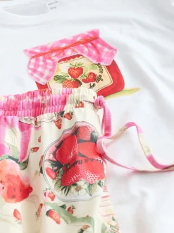 Next Ecru Jam Short Sleeve Pyjamas Discount