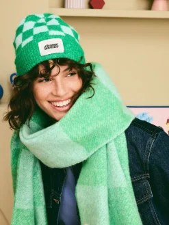 Eleanor Bowmer Check Beanie Hot