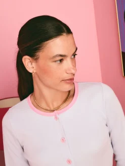 Eleanor Bowmer Pale Pink Howdy Cardigan Pyjamas Clearance