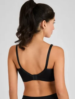 Jojo Maman Bébé Emma Jane Black and White 2-Pack Cotton Seamless Nursing Bras Best