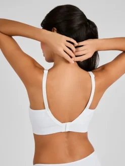 Jojo Maman Bébé Emma Jane Black and White 2-Pack Cotton Seamless Nursing Bras Best