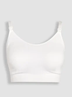 Jojo Maman Bébé Emma Jane Black and White 2-Pack Cotton Seamless Nursing Bras Best