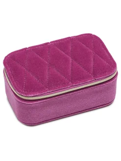 Estella Bartlett Pink Quilted Mini Jewellery Box Clearance