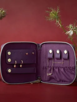 Estella Bartlett Purple Square Jewellery Purse Discount