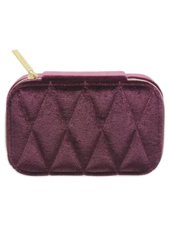 Estella Bartlett Red Mini Quilted Jewellery Box Hot