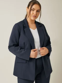 Evans Blue Edge To Edge Blazer Sale