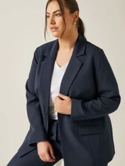 Evans Blue Edge To Edge Blazer Sale