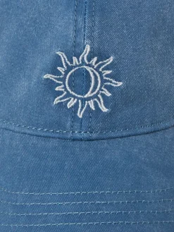 Fat Face FatFace Embroidered Sun Cap Blue Hot
