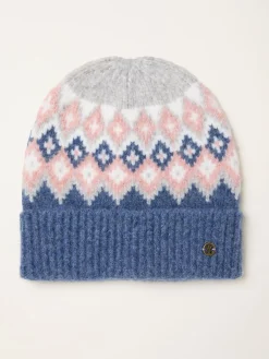 Fat Face FatFace Frankie Grey Beanie New