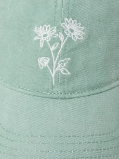 Fat Face FatFace Embroidered Daisy Cap Green Sale