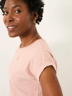 Fat Face FatFace Ivy Rose Pink Round Neck T-Shirt Online