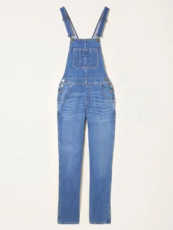 Fat Face FatFace Lewes Dungarees Denim Vintage Hot