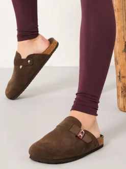 Fat Face FatFace Maisie Chocolate Brown House Shoe Sale