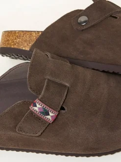 Fat Face FatFace Maisie Chocolate Brown House Shoe Sale