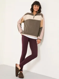 Fat Face FatFace Meribel High Rise Legging Purple Best