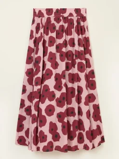 Fat Face FatFace Millie Multi Poppies Midi Skirt Online