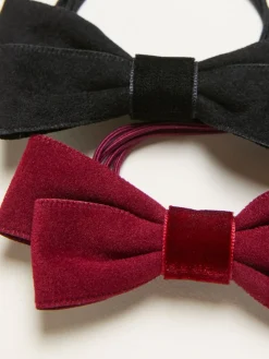 Fat Face FatFace Multi 2 Pack Bow Hair Ties Sale