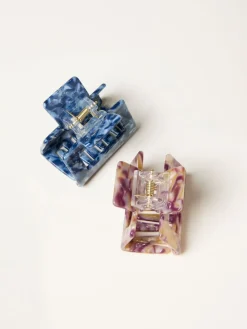 Fat Face FatFace Multi 2 Pack Claw Clips New