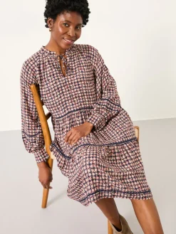 Fat Face FatFace Multi Stirling Midi Dress Outlet