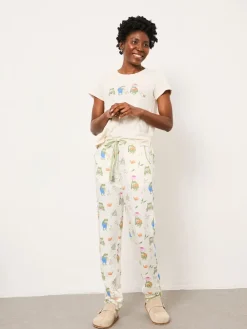 Fat Face FatFace Natalie Ivory Frog Graphic T shirt Discount