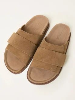 Fat Face FatFace Natural Wrapped Open Toe House Shoe Clearance