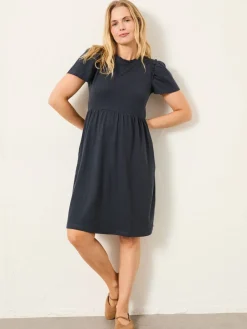 Fat Face FatFace Navy Josie Jersey Dress New
