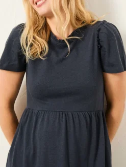 Fat Face FatFace Navy Josie Jersey Dress New