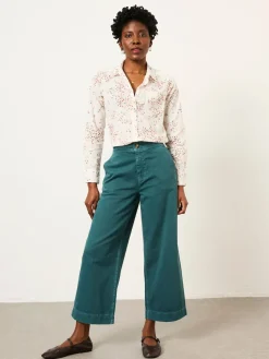 Fat Face FatFace Olivia Ivory Cherries Shirt Best