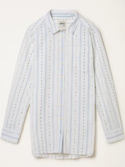 Fat Face FatFace Olivia Ivory Shirt New