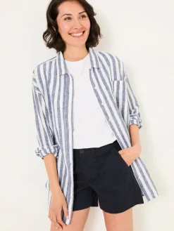 Fat Face FatFace Padstow Navy Chino Shorts Online