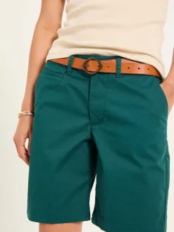 Fat Face FatFace Sandown Chino Shorts Teal Blue